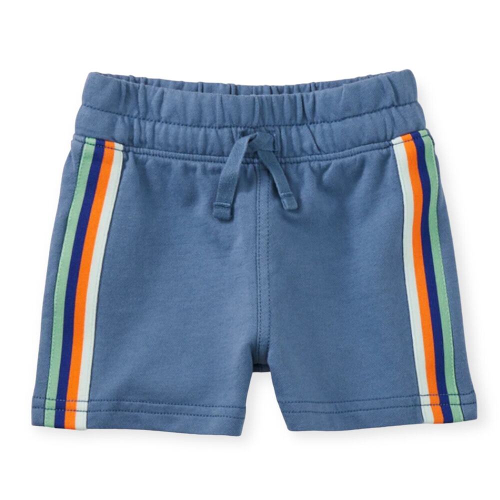 Tea Collection NWT Coronet Blue Baby Soca Shorts. 3-6 Months